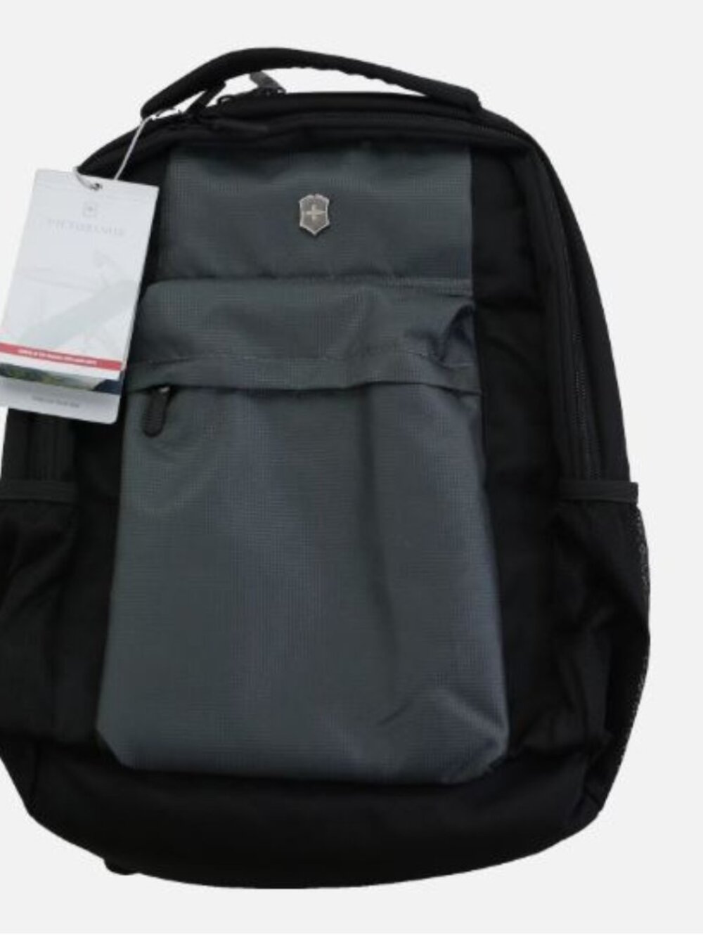 Victorinox Energy 16" Laptop Backpack Bookbag 611717 Black Grey Travel Organizer